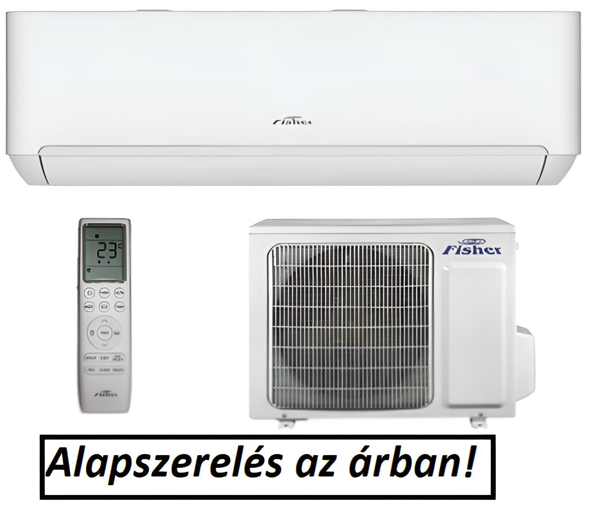 Fisher Summer 3.4KW ALAPSZERELÉS AZ ÁRBAN!