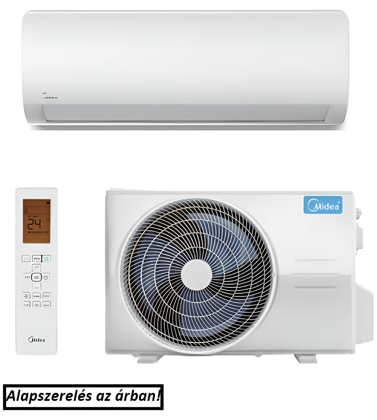 Midea Xtreme Save Pro  oldalfali mono split klíma 3.5 kW